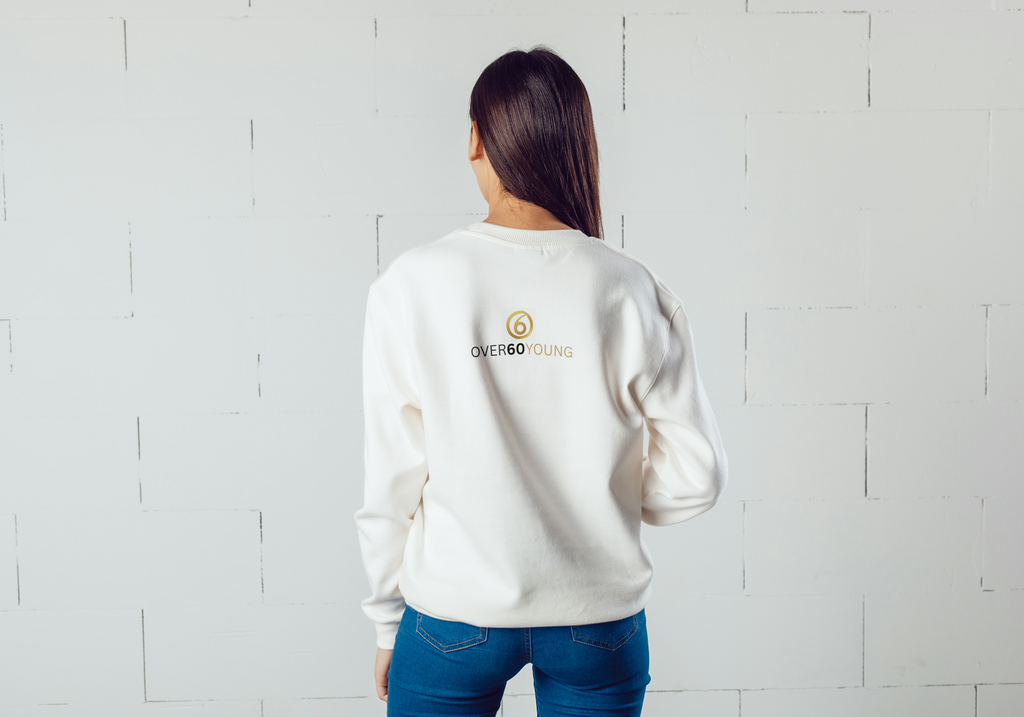 Women's premium quality Over60Young branded sweatshirt