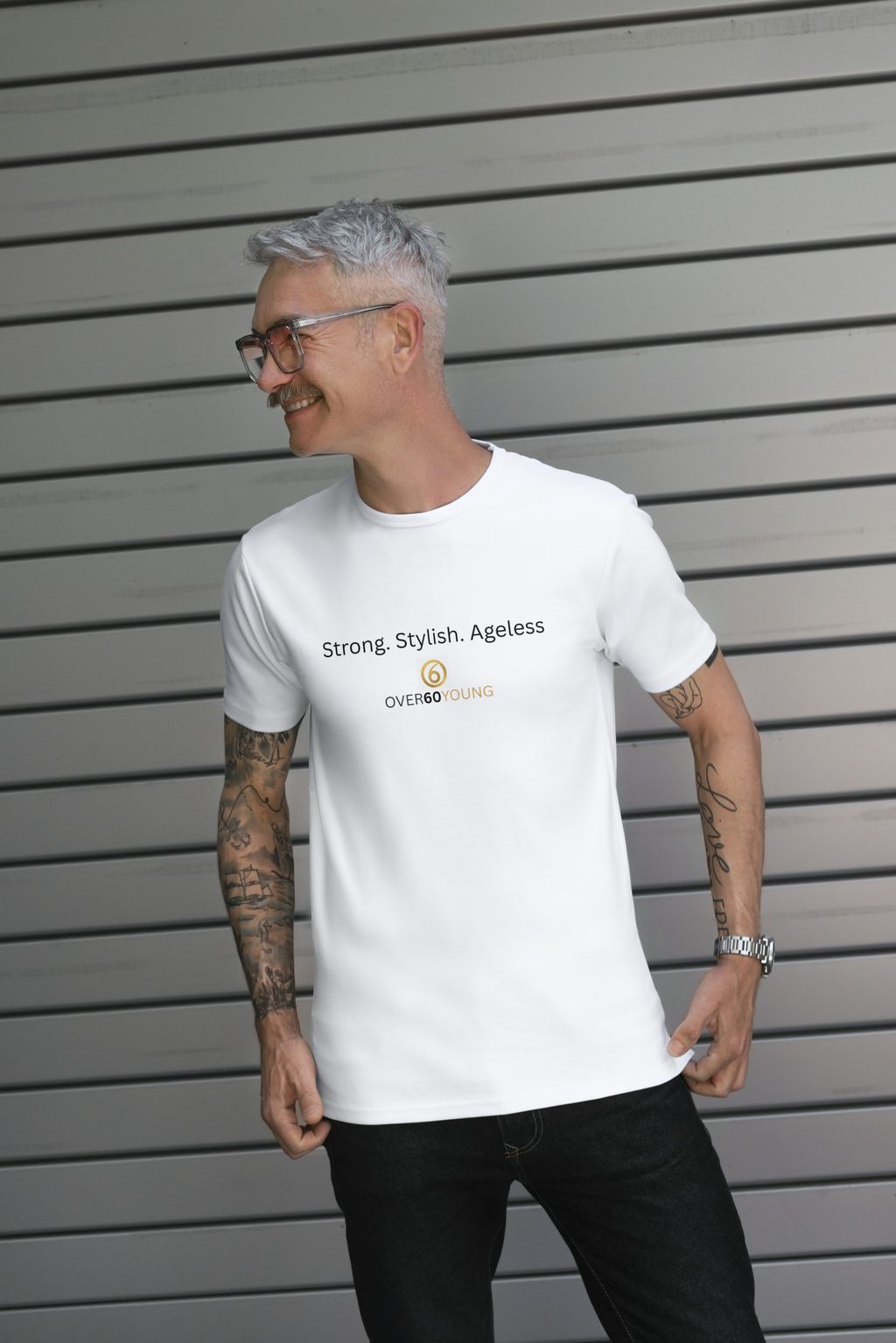 Mens Over60Young branded short sleeve T-Shirt